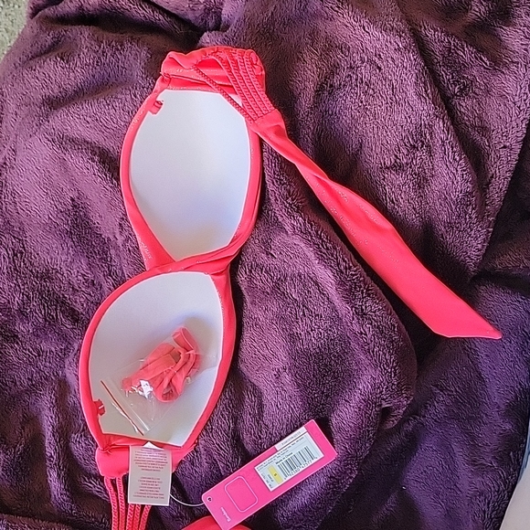 Xhilaration Bandeau Swim Top sz Small - Picture 5 of 9